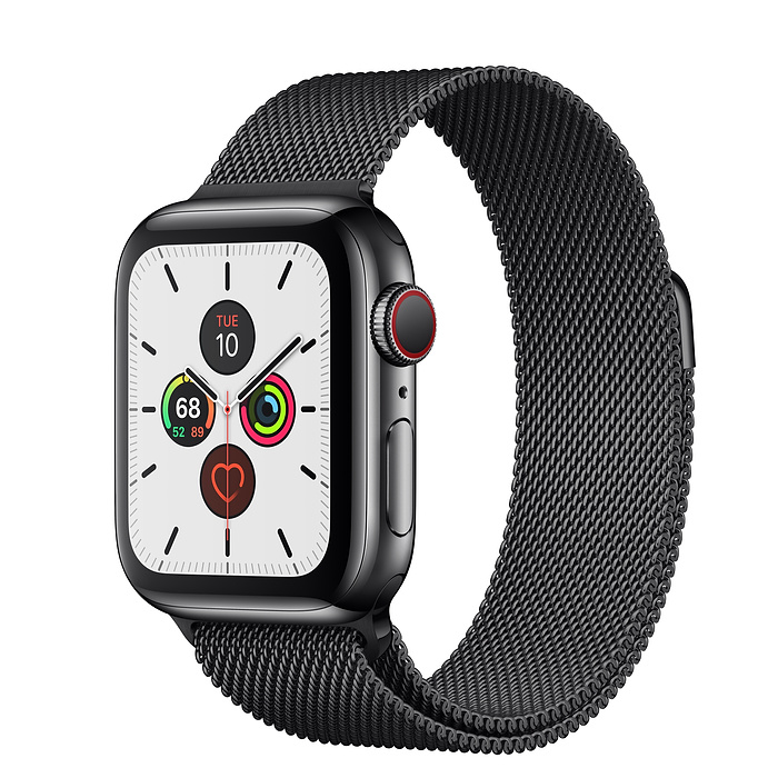 Apple Watch Series 5 44mm Space Black Milanese Loop