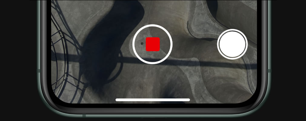 iPhone 11 Pro Max быстрое переключение с фото на видео