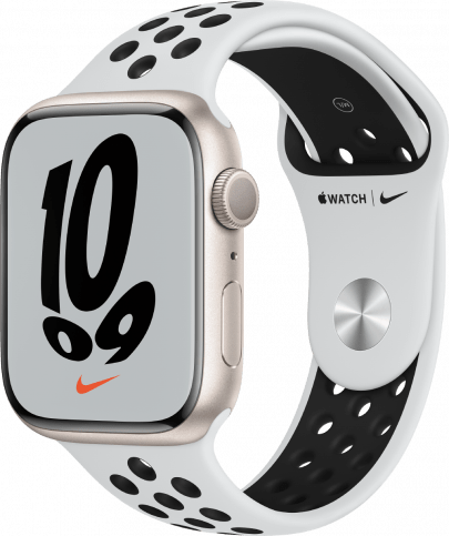 Купить Apple Watch Series 7 Nike 41mm Сияющая звезда